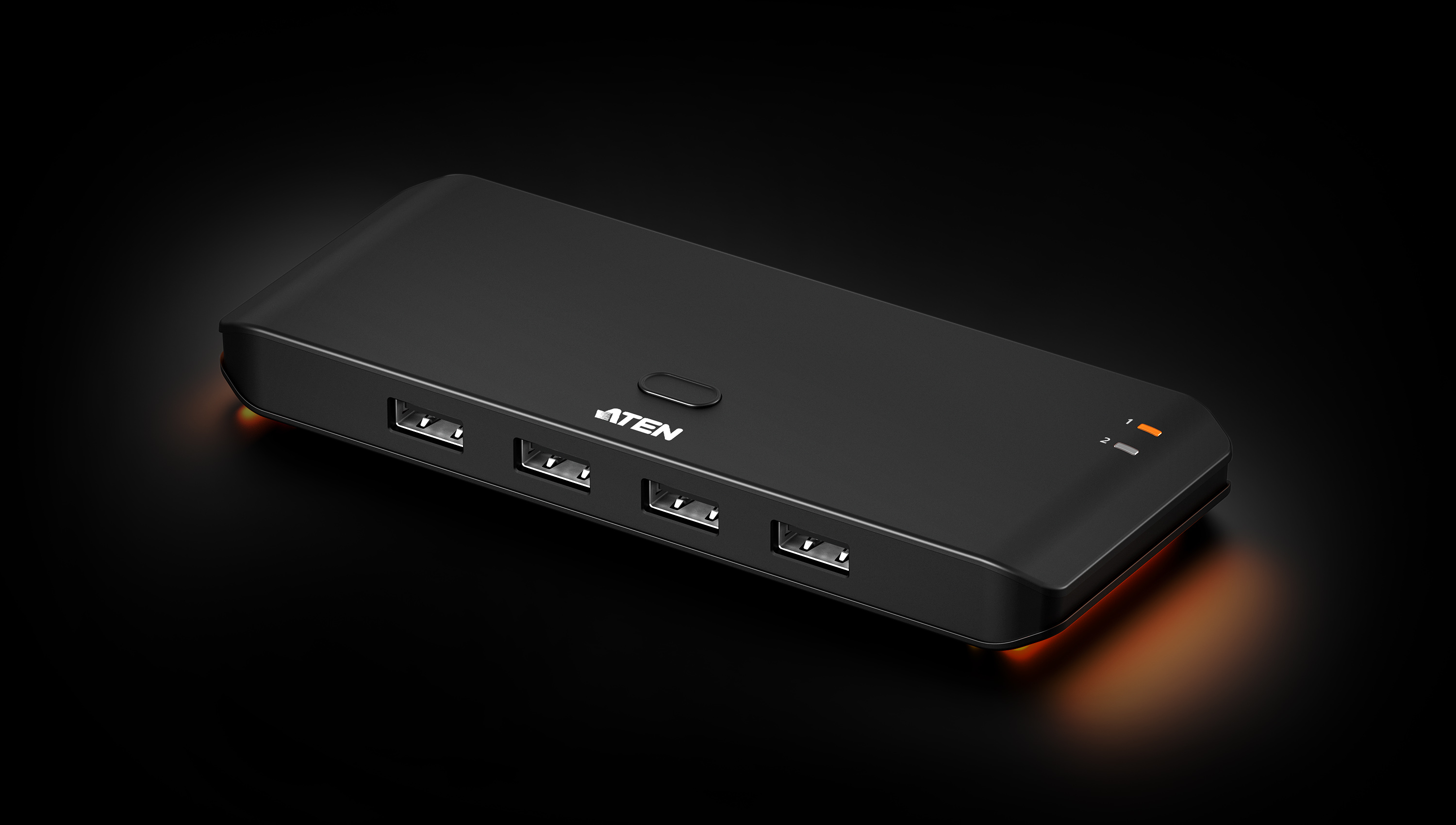 ATEN ESSENTIAL 2X4 USB 2.0 SHARING SWITCH ATEN — view 2