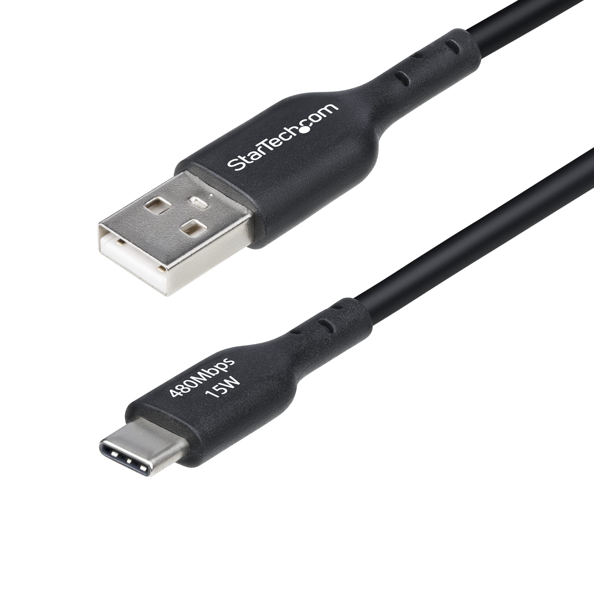 STARTECH.COM 6IN (15CM) USB-A TO USB-C CHARGING CABLE, CHARGER CORD, LTW STARTECH — view 2