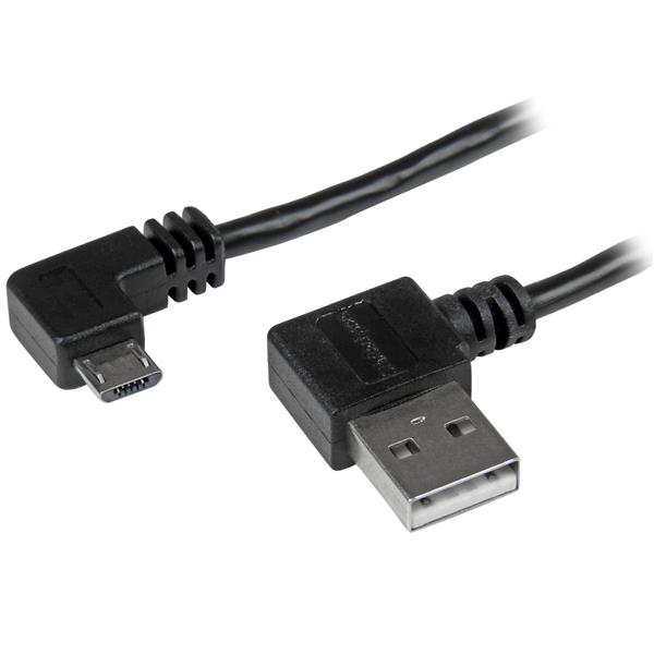 STARTECH.COM 1M / 3 FT MICRO-USB CABLE WITH RIGHT-ANGLED CONNECTORS - M/M LTW STARTECH — view 2
