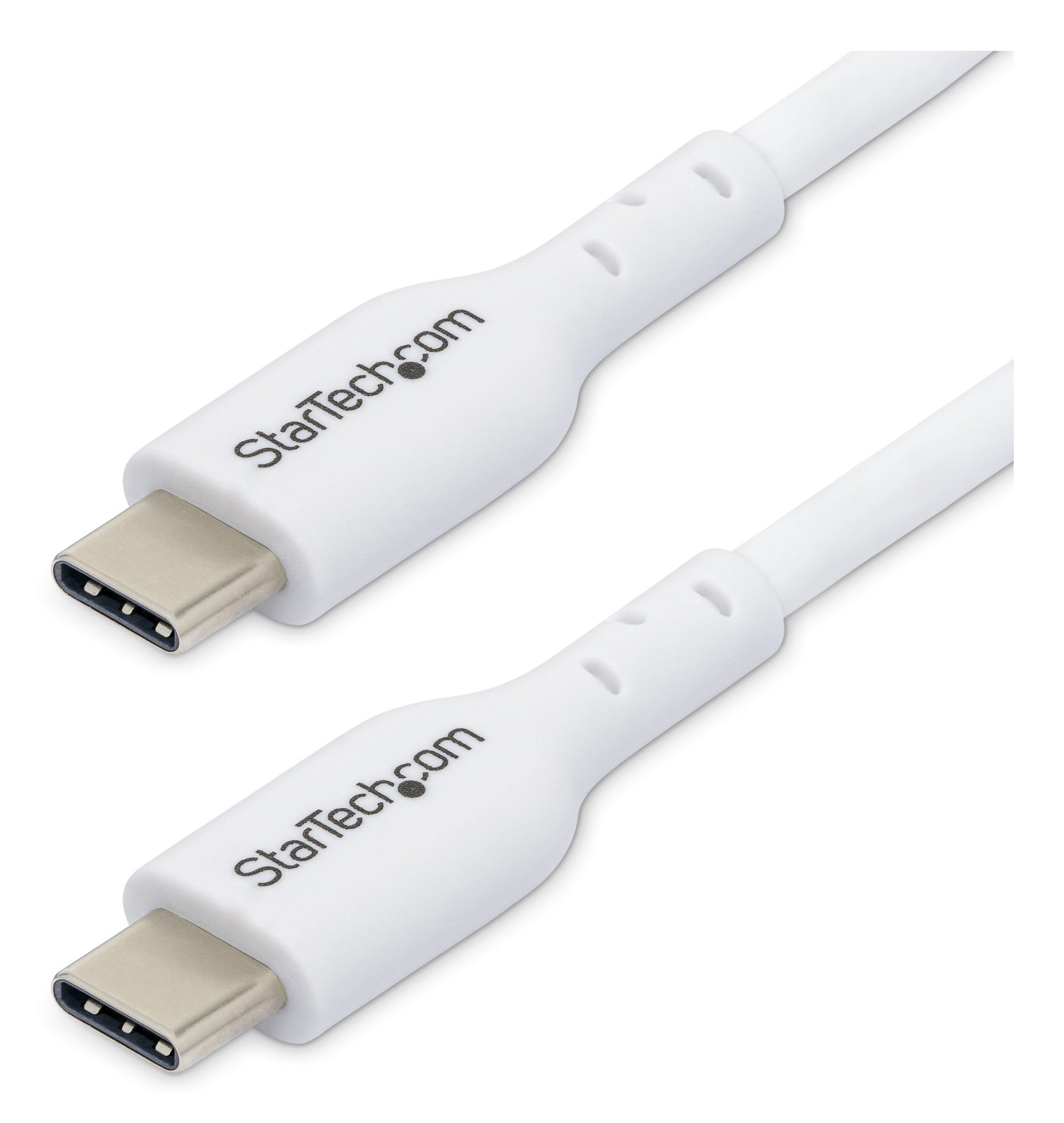 STARTECH.COM 1M WHITE USB-C CHARGING CABLE, USB C CABLE, 60W 3A PD, LTW STARTECH — view 2