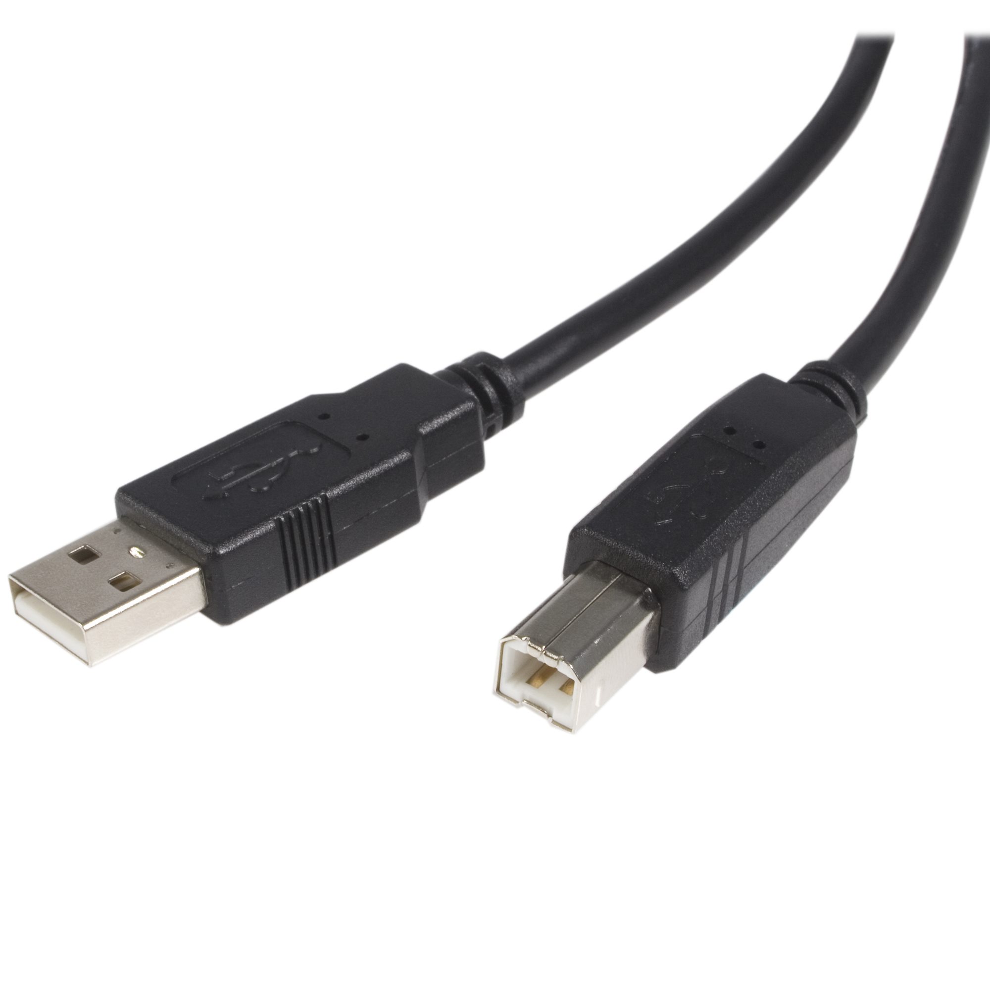 STARTECH.COM 6' USB 2.0 CERTIFIED A TO B CABLE - M/M-6 FT USB PRINTER CABLE LTW STARTECH — view 2