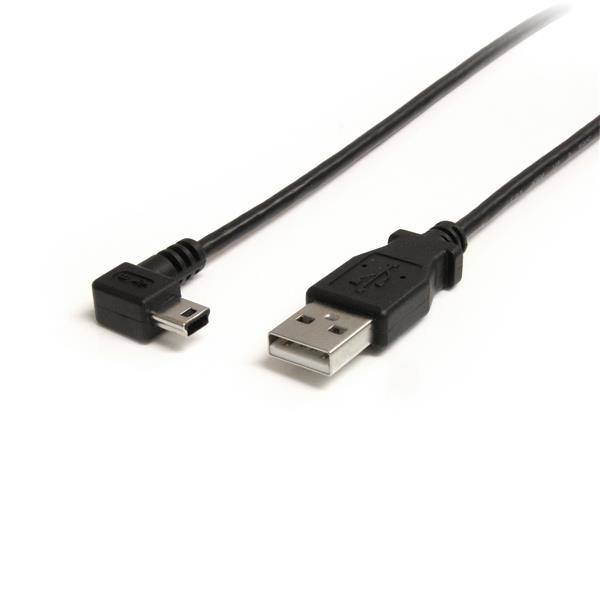STARTECH.COM 3 FT MINI USB CABLE - A TO RIGHT ANGLE MINI B LTW STARTECH — view 2