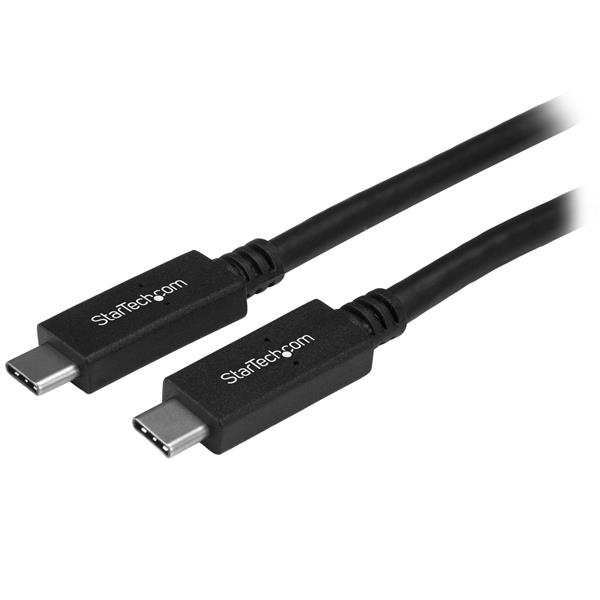 STARTECH.COM 0.5M USB C TO USB C CABLE - M/M - USB 3.1 CABLE (10GBPS), 2 YR STARTECH — view 2