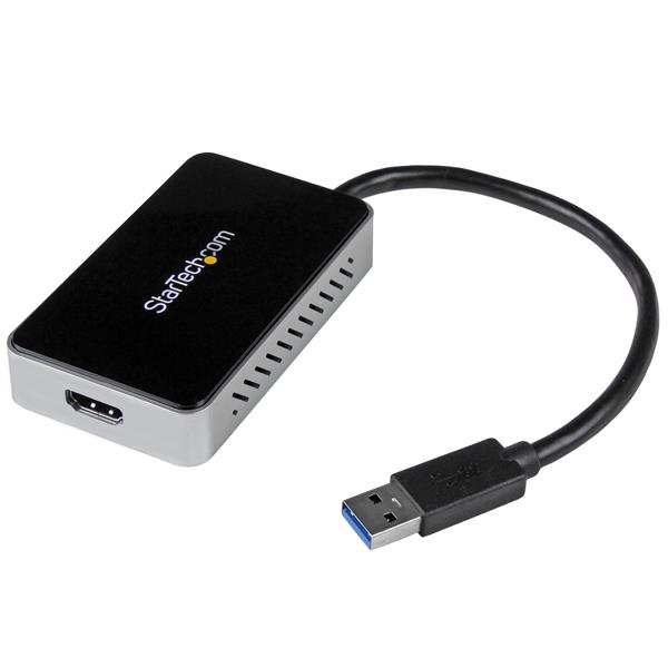STARTECH.COM USB 3.0 TO HDMI ADAPTER, 1PORT USB HUB, EXTERNAL GRAPHICS CARD 3 YR STARTECH — view 2