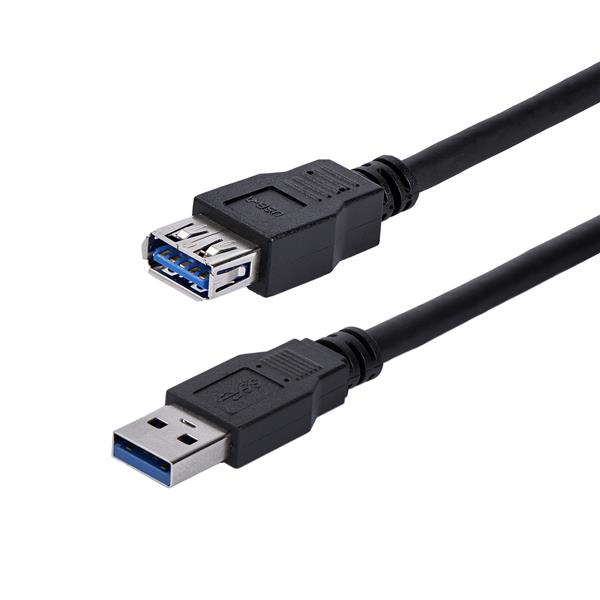 STARTECH.COM 1M BLACK SUPERSPEED USB 3.0 EXTENSION CABLE A TO A - M/F LTW STARTECH — view 2