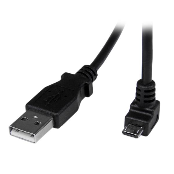 STARTECH.COM 2M ANGLED MICRO USB CABLE - DOWN ANGLE MICRO USB, LTW STARTECH — view 2