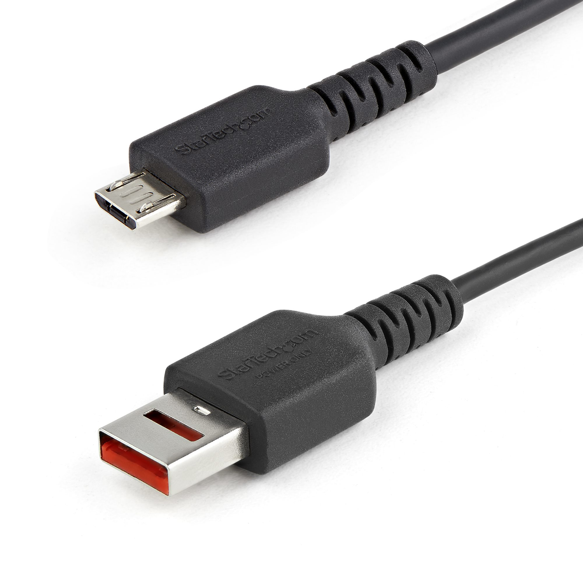 STARTECH.COM 3FT SECURE CHARGING CABLE - USB-A TO MICRO USB (NO DATA, ONLY POWER) STARTECH — view 2