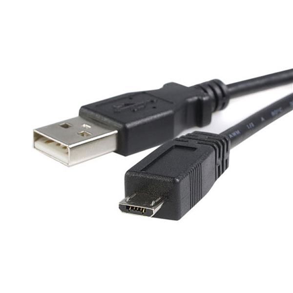STARTECH.COM 1M MICRO USB CABLE - A TO MICRO B LTW STARTECH — view 2