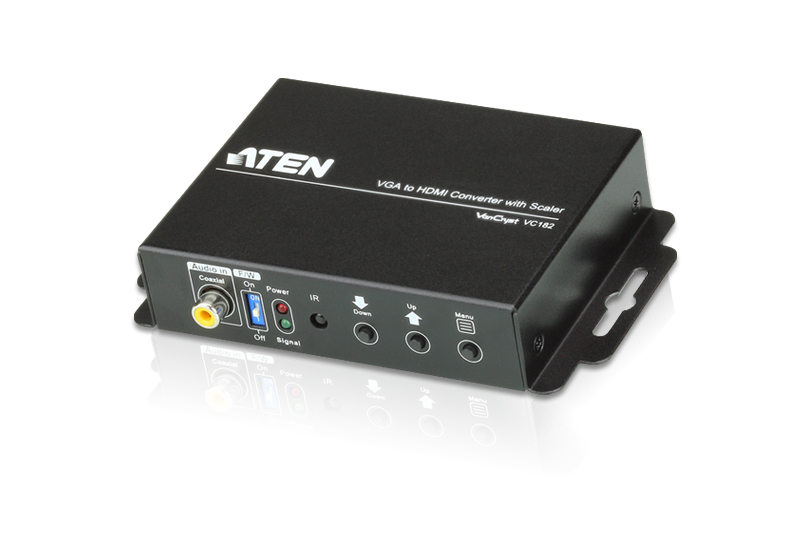 ATEN VGA(F) AND 3.5MM AUDIO TO HDMI(F) CONVERTER WITH SCALER ATEN — view 2