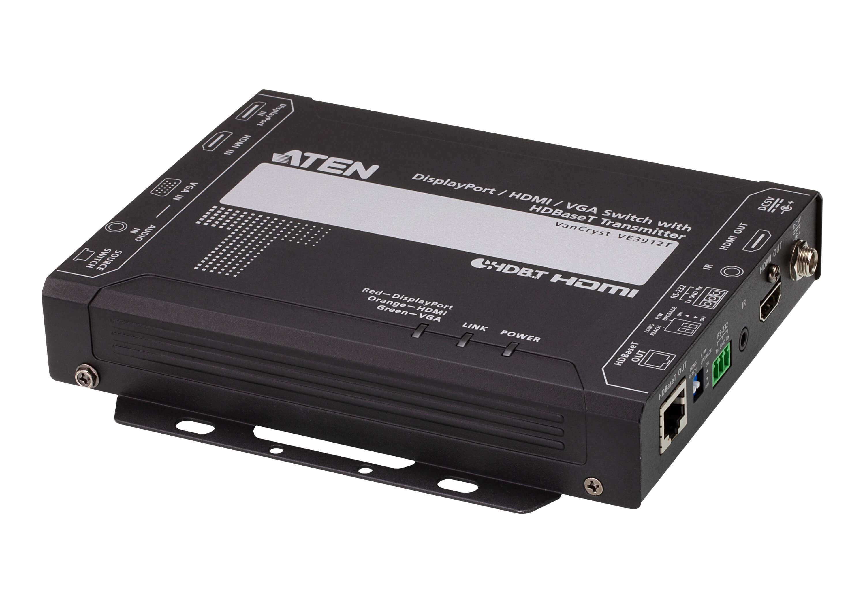 ATEN DP/HDMI/VGA SWITCH WITH HDBASET TRANSMITTER ATEN — view 2