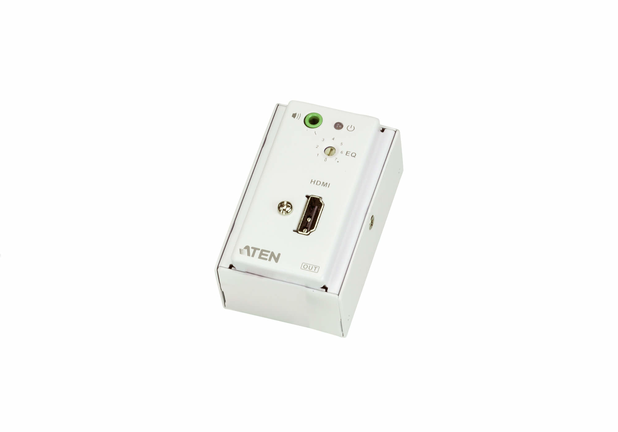 ATEN HDMI OVER 2 CAT 5 EXTENDER WITH MK WALL PLATE ATEN — view 2