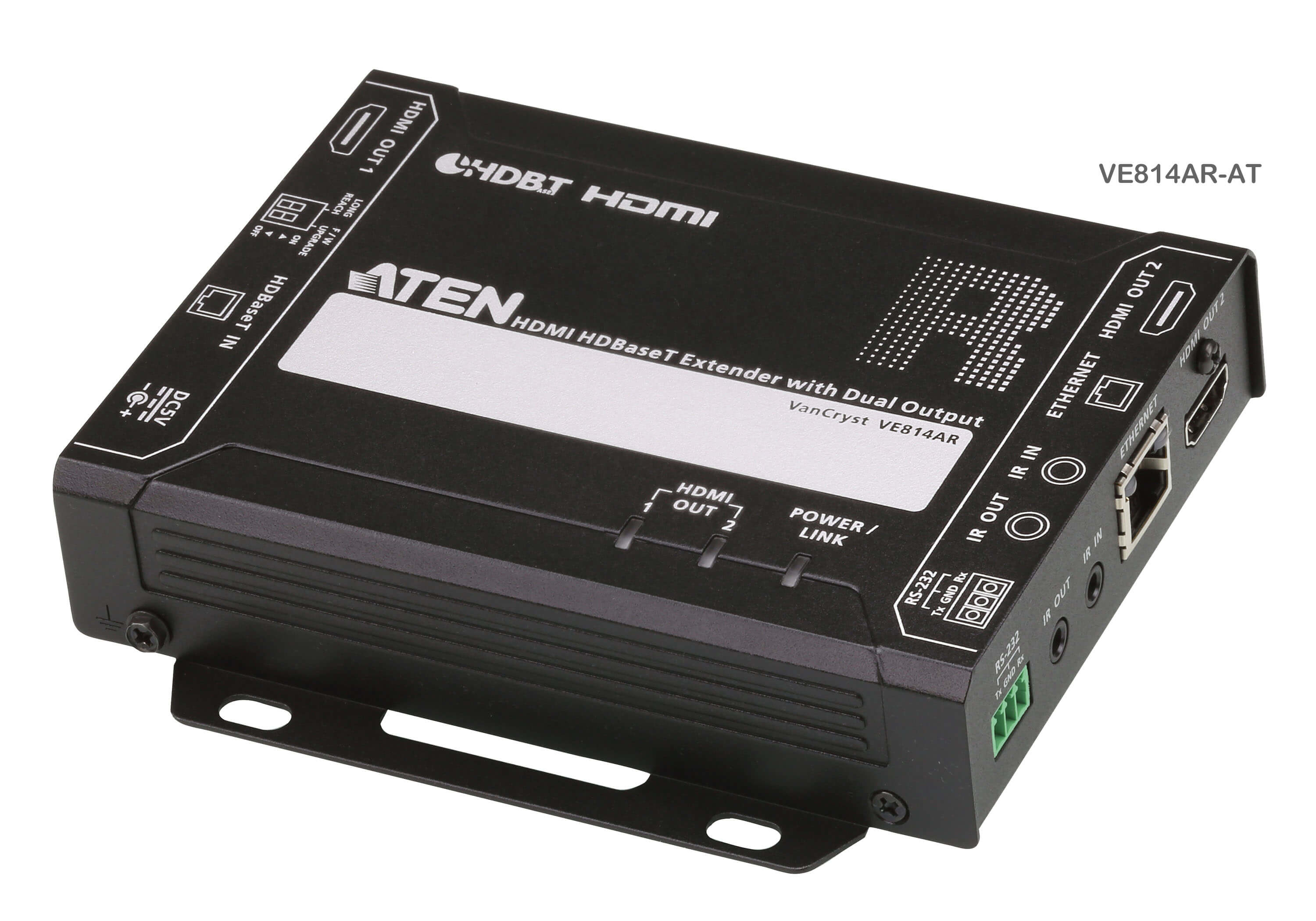 ATEN HDMI HDBASET RECEIVER WITH DUAL 4K OUTPUT ATEN — view 2