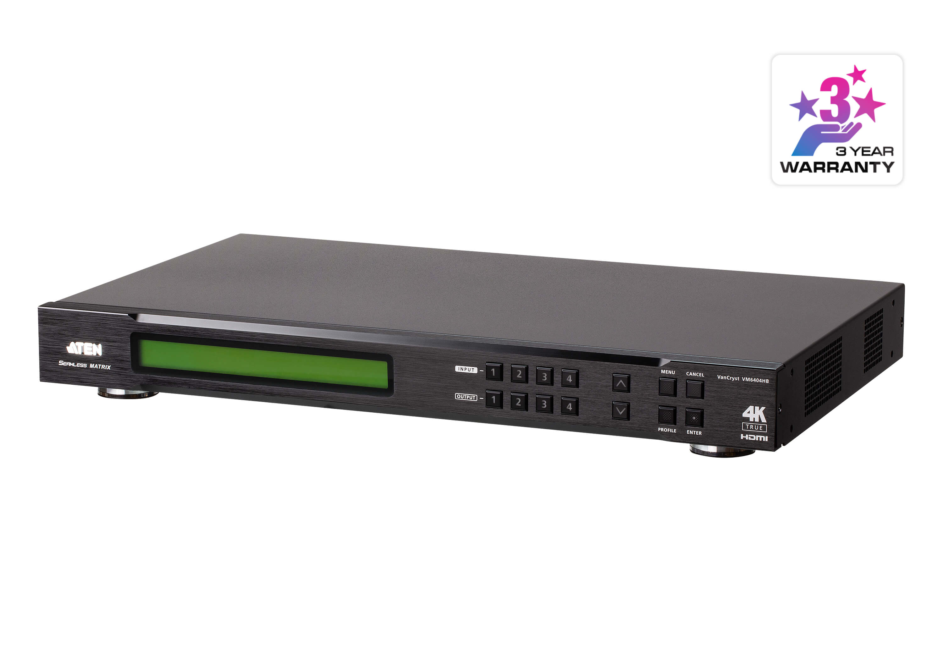ATEN 4X4 TRUE 4K HDMI MATRIX WITH SCALER ATEN — view 2