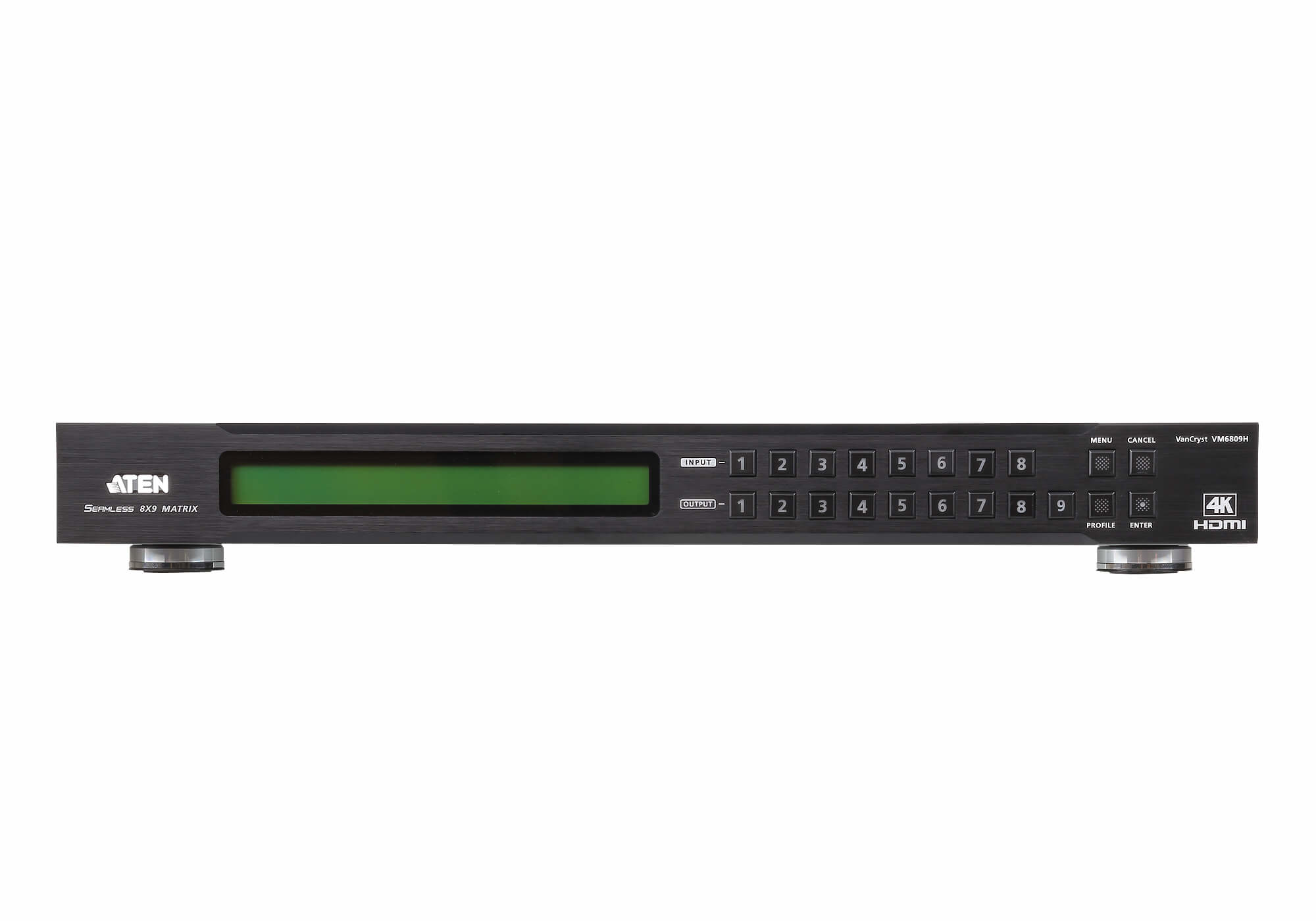 ATEN 8X9 4K HDMI MATRIX WITH SCALER ATEN — view 1