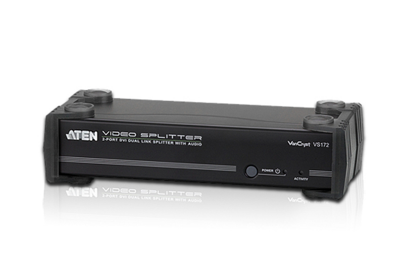 ATEN 2 PORT DVI DUAL LINK SPLITTER WITH AUDIO ATEN — view 2