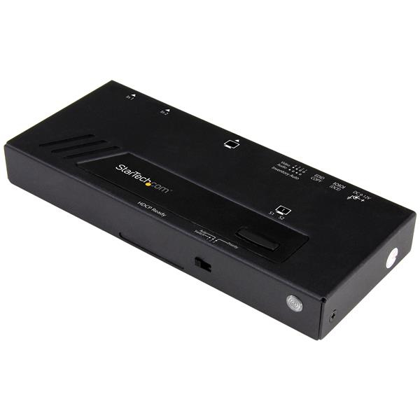 STARTECH.COM 2-PORT 4K HDMI SWITCH WITH FAST SWITCHING AND AUTO-SENSING, 2 YR STARTECH — view 2