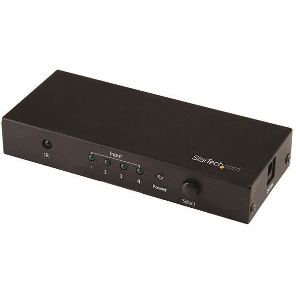 STARTECH.COM 4-PORT HDMI 2.0 SWITCH - 4K HDMI SWITCH BOX - ULTRA HD 4K 60HZ 2 YR STARTECH — view 2