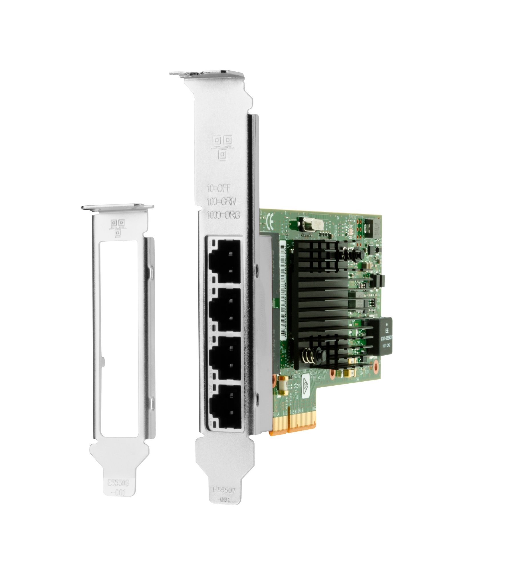 HP Intel Ethernet I350-T4 4-Port 1Gb NIC HP — view 2