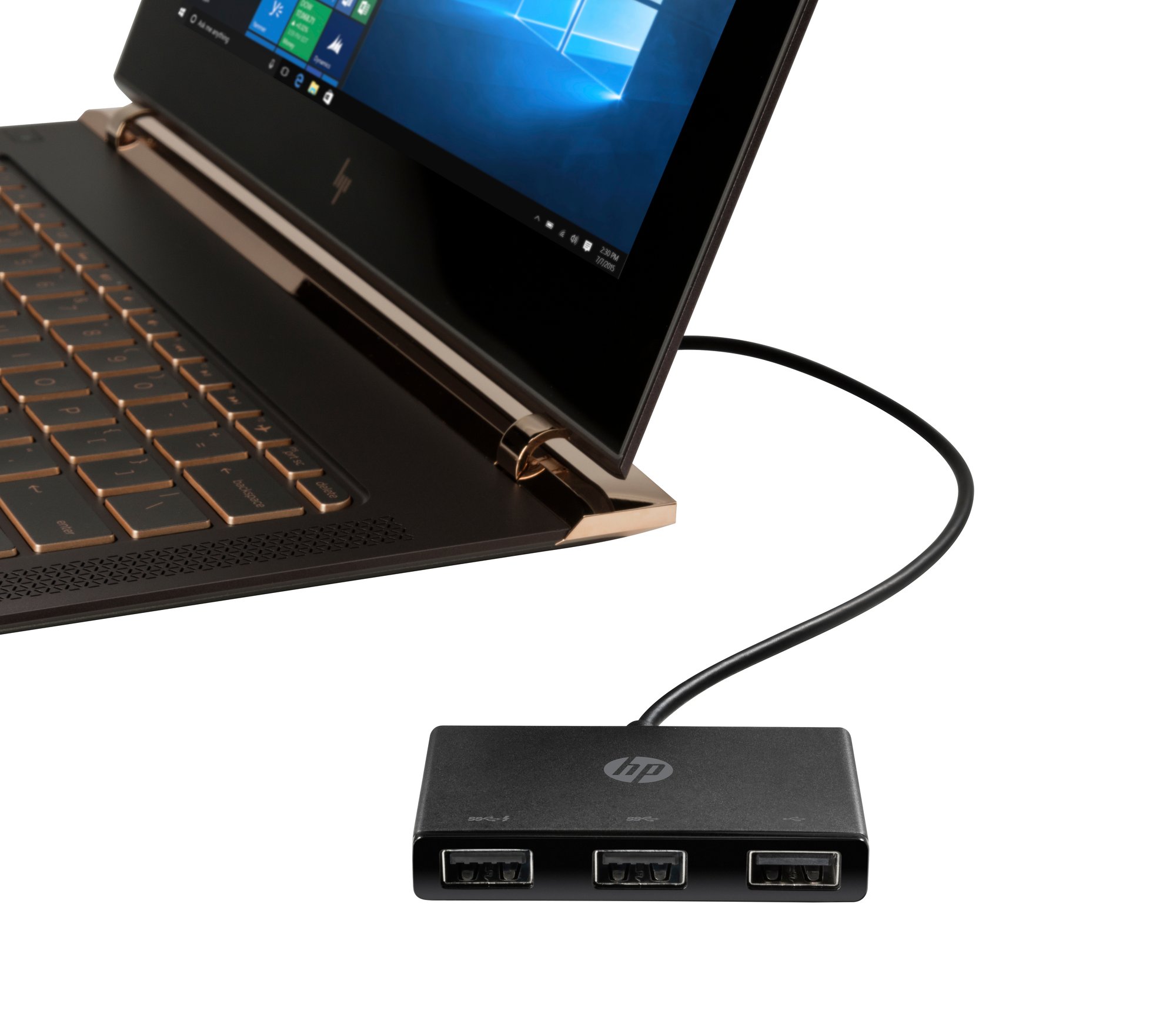 HP USB-C to USB-A Hub HP — view 2