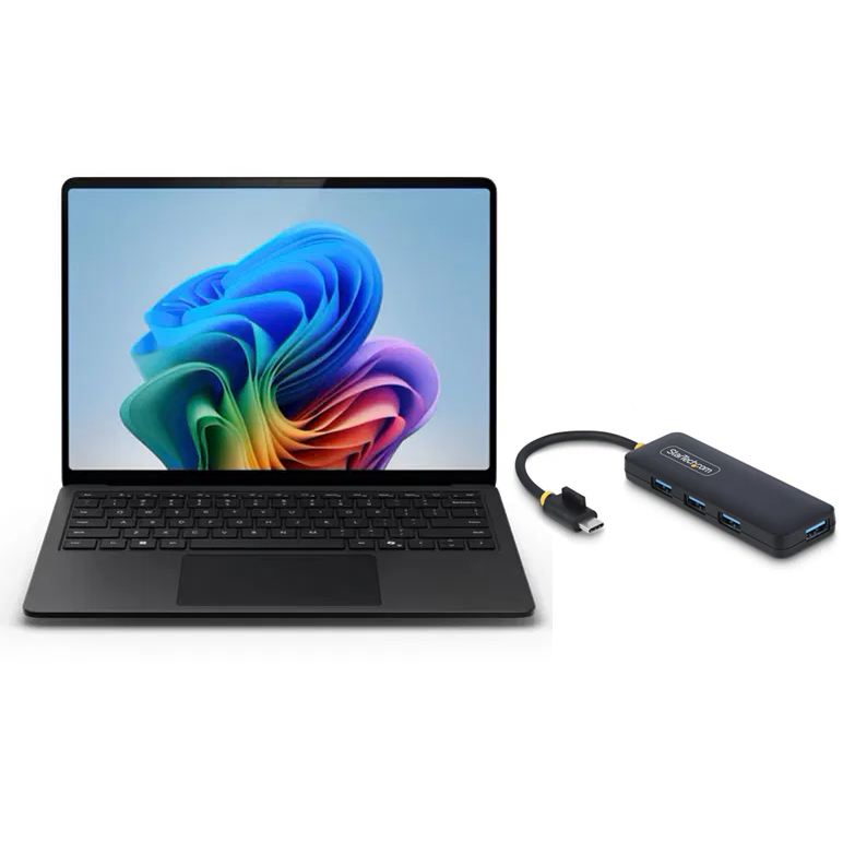 MICROSOFT BUNDLE - SURFACE LAPTOP 7TH 13.8" SD X ELITE 16GB 512GB GRAPHITE - FREE ST.COM USB HUB MICROSOFT — view 2