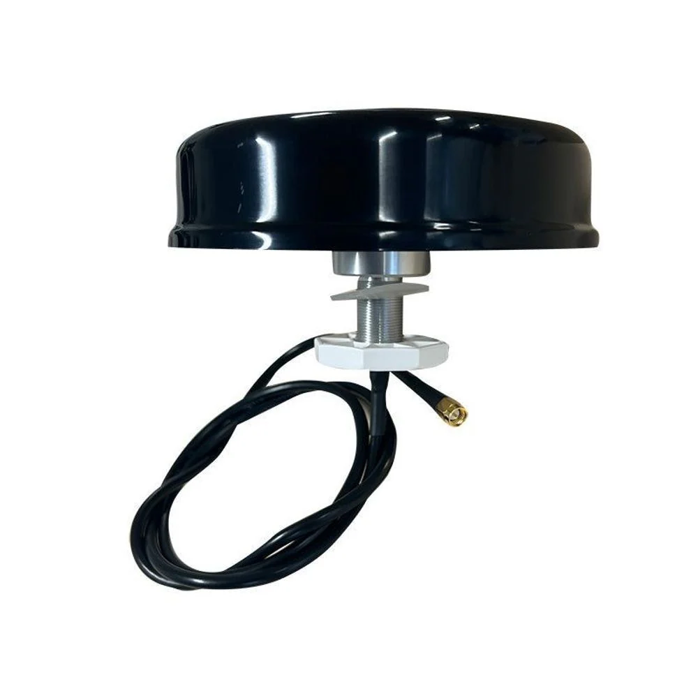 5dBi 900 - 928 MHz Low Profile Outdoor Omni Antenna with 100cm Cable and SMA Male connector - Black Go Wireless NZ — view 2