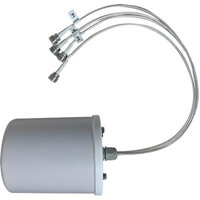 MIMO Omnidirectional Antenna 617-960/1710-2700/3300-4000/4900-6000 MHz, 3-5dBi, 4 x N-Female, with Right Angle Bracket, Pigtail-35cm Cable Go Wireless NZ — view 2