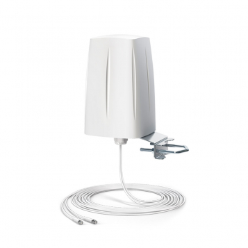 QuWireless QuOmni 4dBi 4G/LTE MIMO 2x2 Antenna with 10m Coax and SMA-Male Connectors QuWireless — view 2
