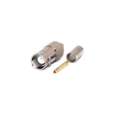 BNC Female CRIMP 50 Ohm Connector for LMR195/RG58 Go Wireless NZ — view 2