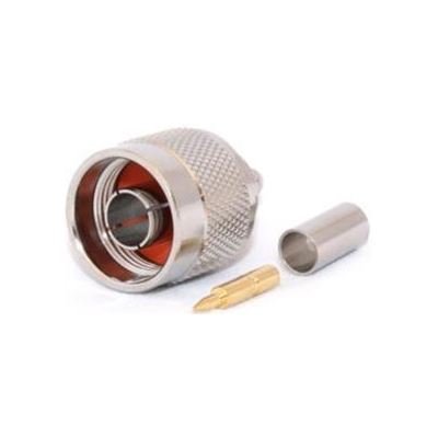 N-Type Male 50 Ohm CRIMP Connector for LMR195/RG58 Go Wireless NZ — view 2