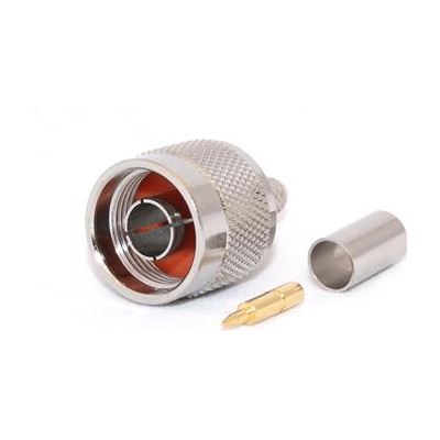 N-Type Male 50 Ohm CRIMP Connector for LMR240 Go Wireless NZ — view 2