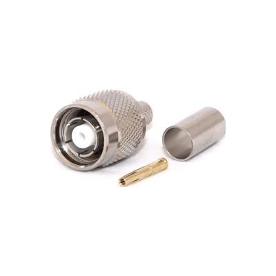 RP-TNC Male 50 Ohm CRIMP Connector for LMR240 Go Wireless NZ — view 2