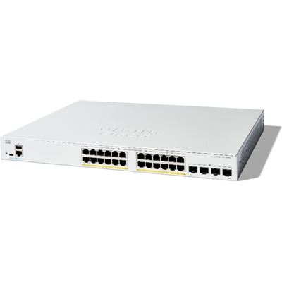 Cisco Catalyst 1200 24-port GE, Full PoE, 4x1G Cisco — view 2