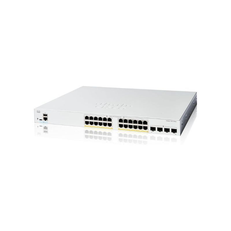 Cisco Catalyst 1200 24-port GE, PoE, 4x1G SFP Cisco — view 2
