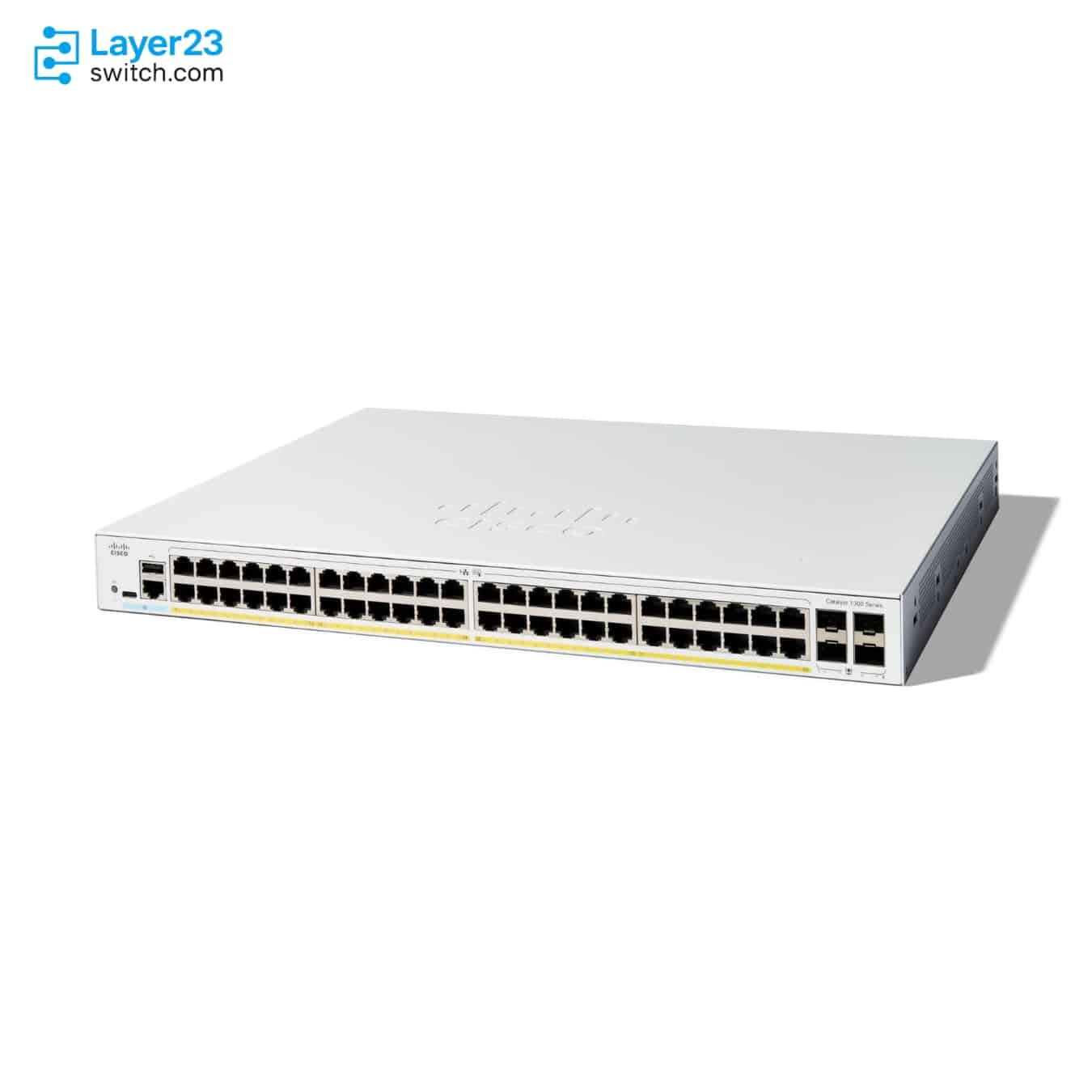 Cisco Catalyst 1300 48-port GE, PoE, 4x1G SFP Cisco — view 2