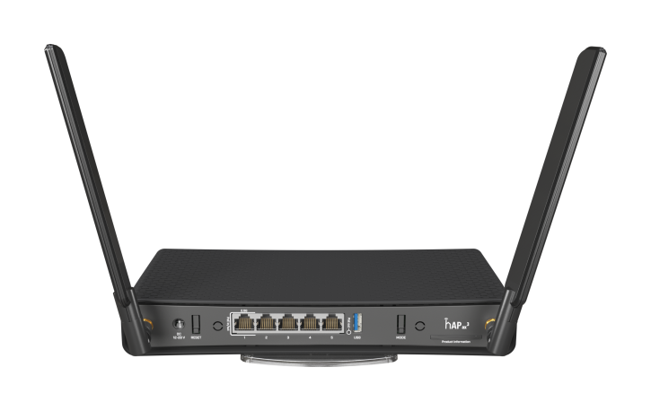Mikrotik hAP ax3 Dual Band Wi-Fi 6 Access Point and Gigabit Router MikroTik — view 2