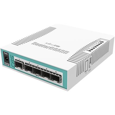 MikroTik Cloud Router Switch CRS106-1C-5S with 6 x Gigabit SFP Ports MikroTik — view 2