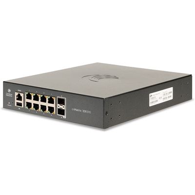 Cambium cnMatrix EX1010 Intelligent Ethernet Switch with 8x 1GE & 2x SFP ports Cambium Networks — view 2