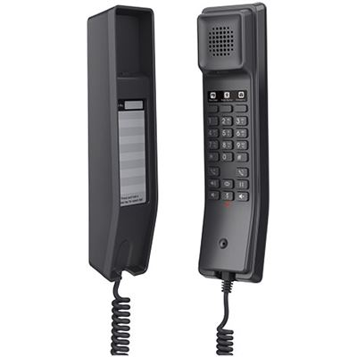 Grandstream GHP611W Compact Hotel SIP IP Phone w/ built-in WiFi - Black Grandstream Networks — view 2