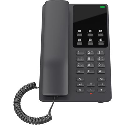 Grandstream GHP621 Desktop Hotel SIP IP Phone - Black Grandstream Networks — view 2