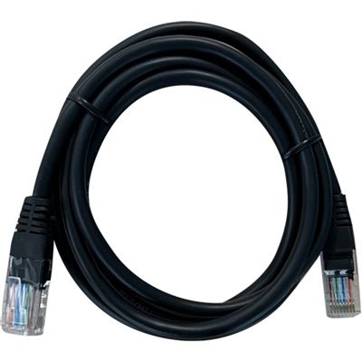 Grandstream 1.5 Metre Cat5e UTP Indoor Ethernet Cable - Black Go Wireless NZ — view 2
