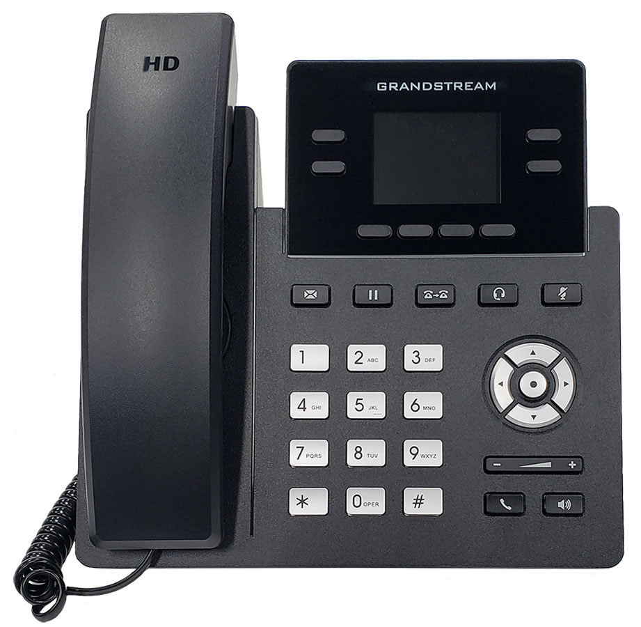 Grandstream GRP2612 4 Lines 2 SIP and 2.4 inch Colour Screen Grandstream Networks — view 2