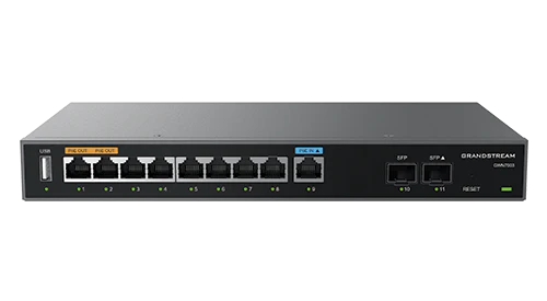 Grandstream GWN7003 Multi-WAN Gigabit VPN Router, 9 x GigE, 2 x SFP Grandstream Networks — view 2