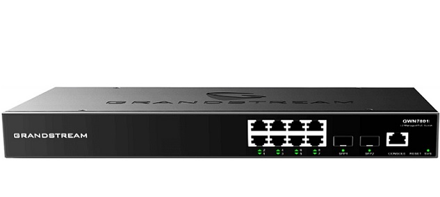Grandstream GWN7801 8 Port Gigabit Managed Switch Grandstream Networks — view 2