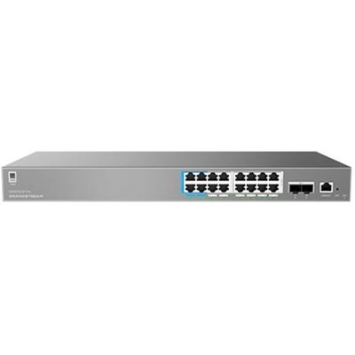 Grandstream GWN7802P Pro Enterprise Layer 2+ Managed 16 Port 250 Watt PoE++ Switch with 2 x SFP+ Grandstream Networks — view 2