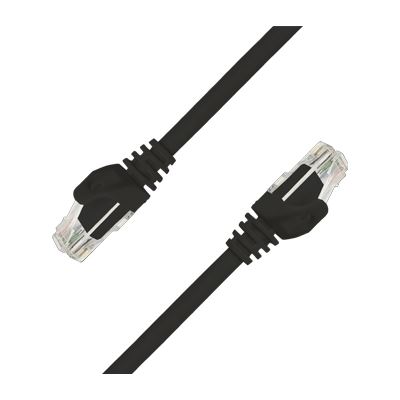 1 Metre Cat6 UTP Indoor Ethernet Cable - Black Go Wireless NZ — view 2