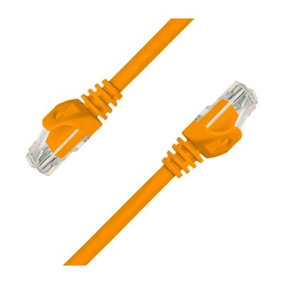 1 Metre Cat6 UTP Indoor Ethernet Cable - Orange Go Wireless NZ — view 2