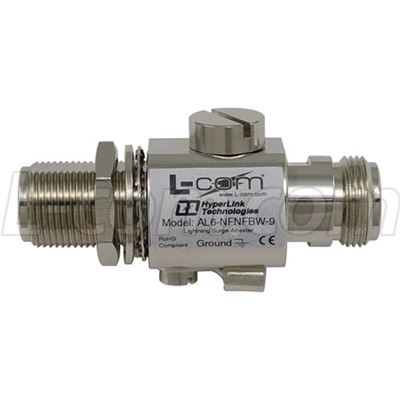 N-Female to N-Female Bulkhead 0-6GHz 90V Lightning Protector L-com — view 2