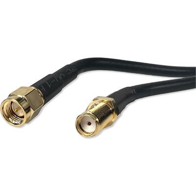 SMA-Male to SMA-Female Bulkhead 200cm LLC200 50 Ohm Coax Cable Go Wireless NZ — view 2