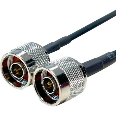 N-Male to N-Male 60cm LLC240 50 Ohm Coax Pigtail Go Wireless NZ — view 2