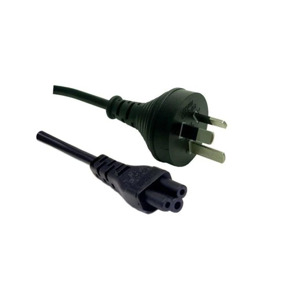 1.8m 3 Pin Clover Mains Power Cord Go Wireless NZ — view 2